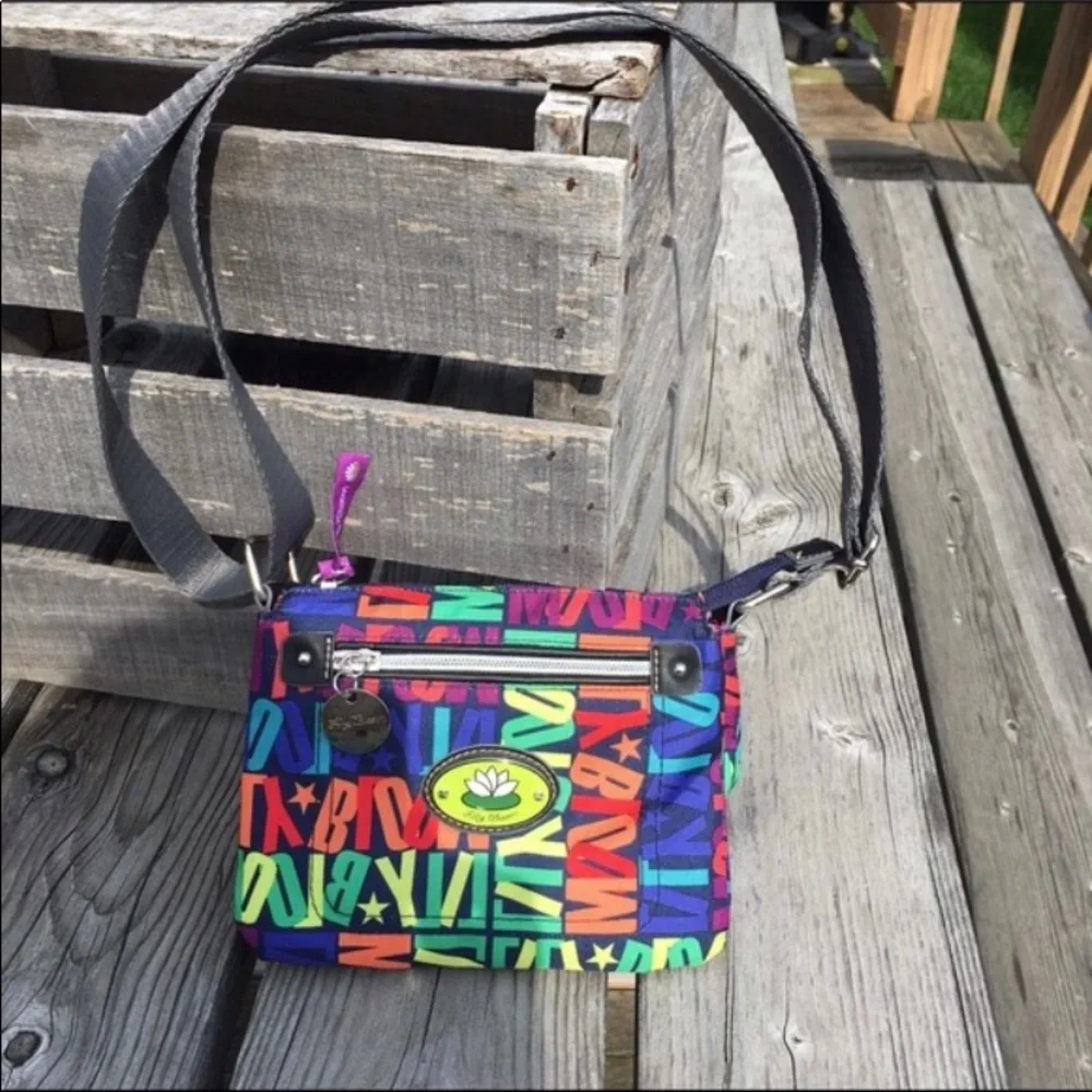 - Lily Bloom Crossbody Purse! EUC!